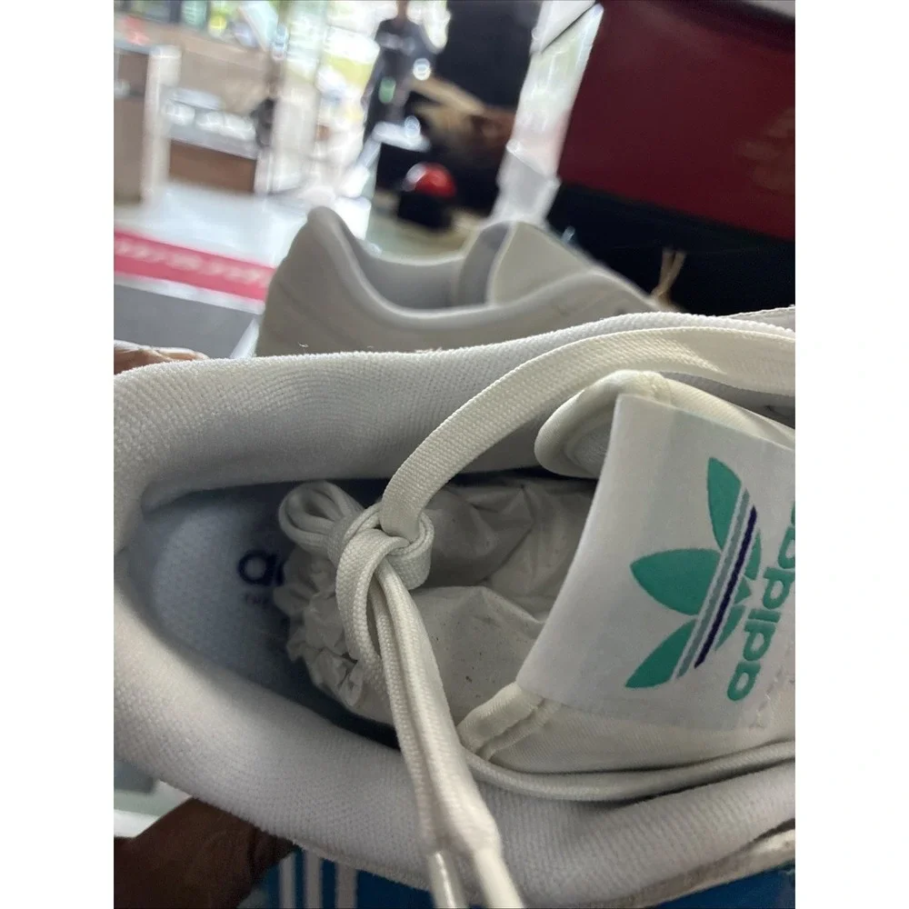 Adidas Forum 84 Low ADV Original RETRO COLORS HP9093 White Suede SZ 10.5 New